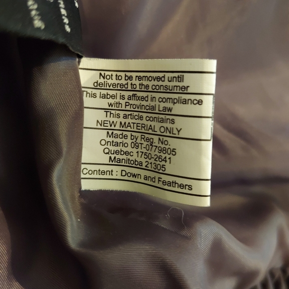 Rabbit fur collar waterfowl feather puffer- removable collar/belt by Via Spiga - Picture 16 of 16